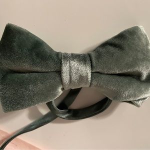 Velvet Bow Tie